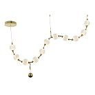 Подвесной светильник Delight Collection MD20001012-11A gold Elliot Diamante