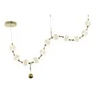 Подвесной светильник Delight Collection MD20001012-11A gold Elliot Diamante