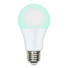 Лампочка светодиодная Uniel LED-A60-9W/SCBG/E27/FR/DIM IP65 PLO65WH