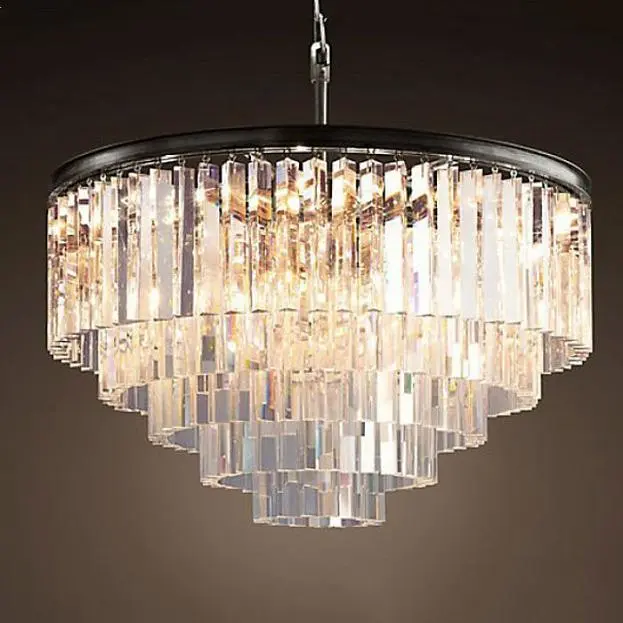 Люстра Rh 1920S Odeon Clear Glass Fringe Chandelier D80 73479-22 ImperiumLoft Люстра Rh 1920S Odeon Clear Glass Fringe Chandelier D80 73479-22 ImperiumLoft