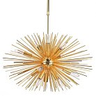 Люстра на штанге ASTRA Chandelier Sputnik Light Gold ImperiumLoft 143902-22 40.2493