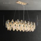 Кольцевые люстры и светильники RAIMON 10 ламп (длинная) Lampatron 8455-23268