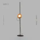 Торшер MARGOTT FL Размер S. Цвет Оранжевый Lampatron 6516-17692