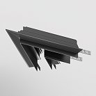 Угол-соединитель 45° Maytoni TRA010CLS-42B встраиваемый черный Accessories for tracks Gravity