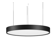 Подвесной светодиодный светильник, 96W,8700 Lm, 4000К, D800мм, черный Donolux s111052nw800bsp Plato Sp