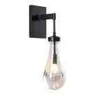 Настенный светильник Delight Collection MT9093-1W black brushed gold Raindrop