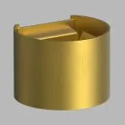 Настенный светодиодный светильник Ledron BCS-WL2017 Brass