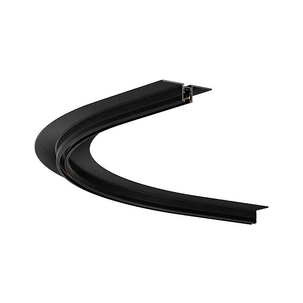 Радиусный угол для встраиваемого шинопровода Черный ST Luce ST066.409.01 SUPER5