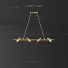 Реечный, рядный светильник LIVEIG B 4 лампы Lampatron 5716-14961