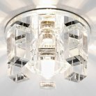 Встраиваемый светильник Ambrella light D1017 CL/CL/CH