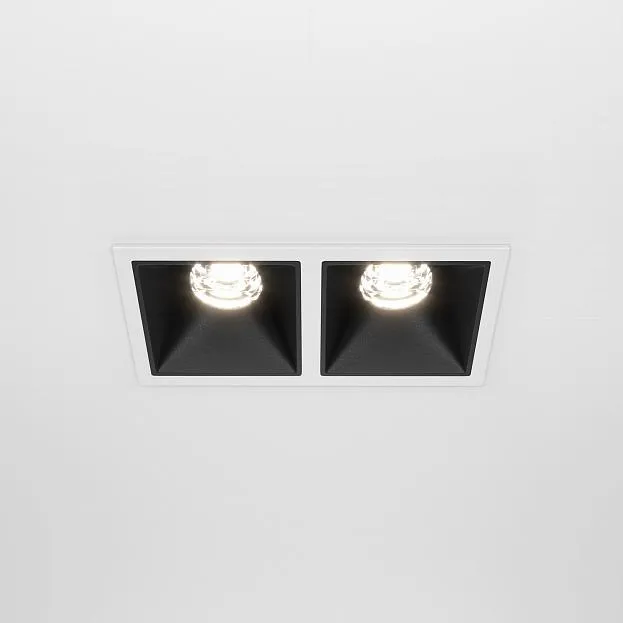 Встраиваемый светильник Maytoni Technical DL043-02-10W4K-D-SQ-WB Alfa LED