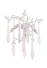 Бра Crystal Lux REINA AP3 SILVER PATINA