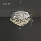 Потолочная люстра CHARA CH Размер M Lampatron chara-ch-m 9106-25933