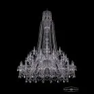 Люстра хрустальная Bohemia 1411/20+10+5/460/XL-175/2d Ni