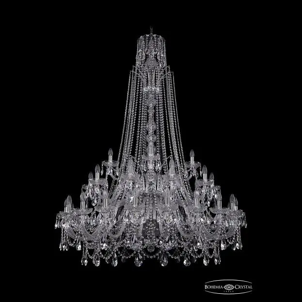Люстра хрустальная Bohemia 1411/20+10+5/460/XL-175/2d Ni Люстра хрустальная Bohemia 1411/20+10+5/460/XL-175/2d Ni