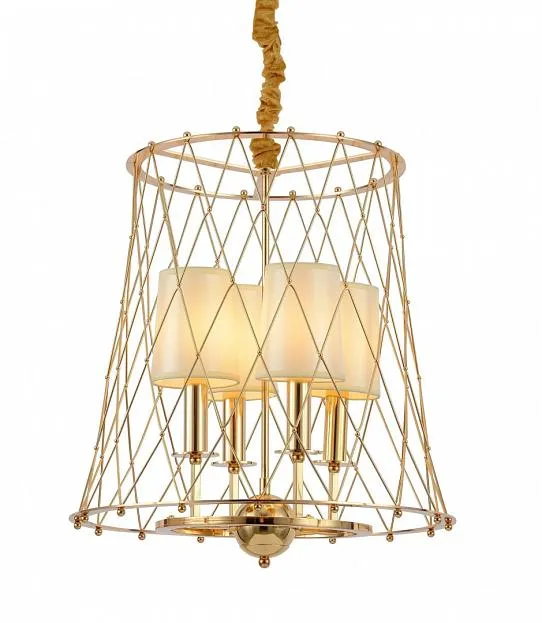 Подвесная люстра Lumina Deco LDP 8013-4 F.GD Berton Подвесная люстра Lumina Deco LDP 8013-4 F.GD Berton