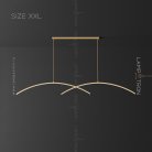 Реечный, рядный светильник SIDSEL Размер XXL Lampatron 6010-15994