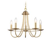 Подвесная люстра Ambrella light TR9615/5 CGD