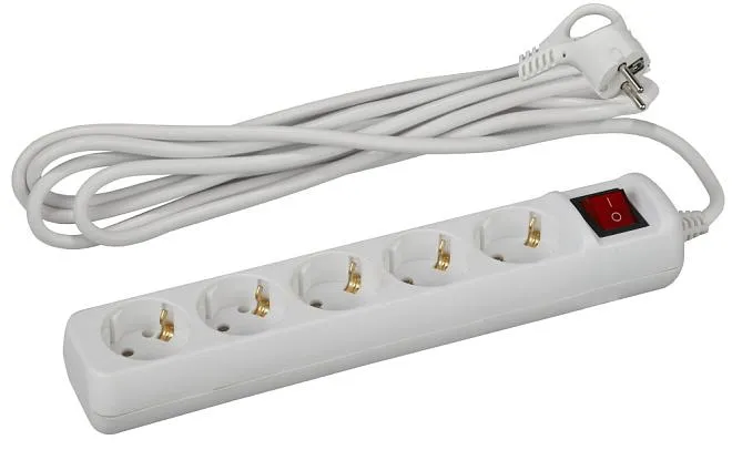 Розеточные блоки, удлинители ЭРА U-5es-5m-3x1