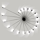 Бра  HELIX WALL LAMP LED 18 ImperiumLoft 156679-22 44.948-0