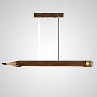 Подвесной светильник SWAN L120 Dark Wood ImperiumLoft 204632-23 swan01