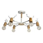 Потолочная люстра Loft It 10024/6 White Sven