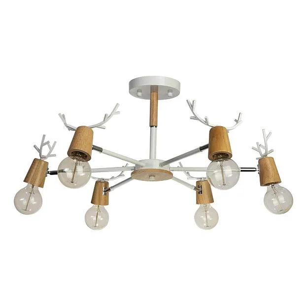 Потолочная люстра Loft It 10024/6 White Sven