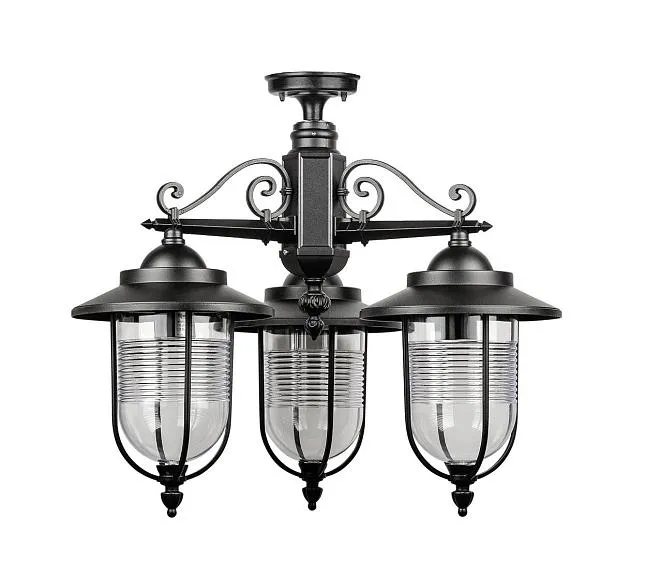 Потолочный светильник уличный Oasis Light 84770A 3 02 Bl TITAN