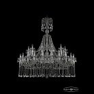 Люстра хрустальная Bohemia 1413/24+12/530/XL-160 Ni