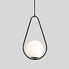 Подвесной Светильник Hoop Drop Black 213738-26 ImperiumLoft