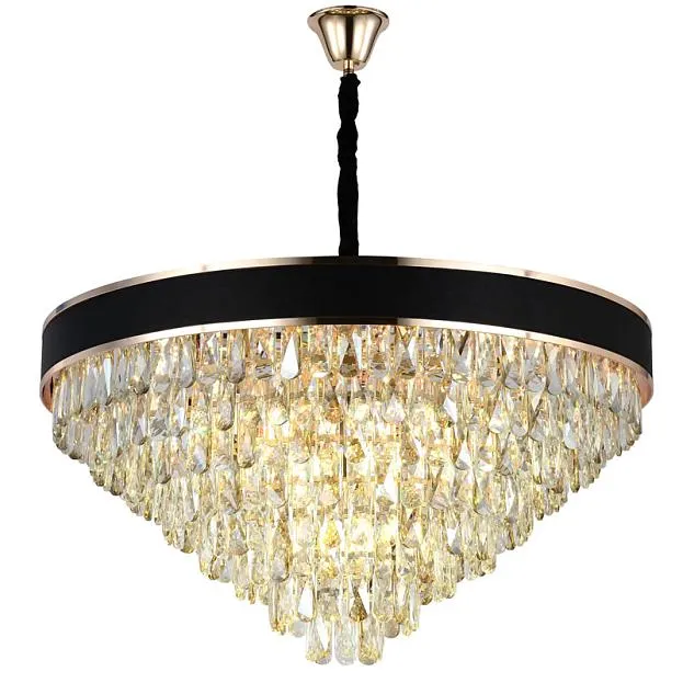 Подвесная люстра Holi Cascade Elegant With Golden Line light D80 ImperiumLoft 156184-22 40.3310-2