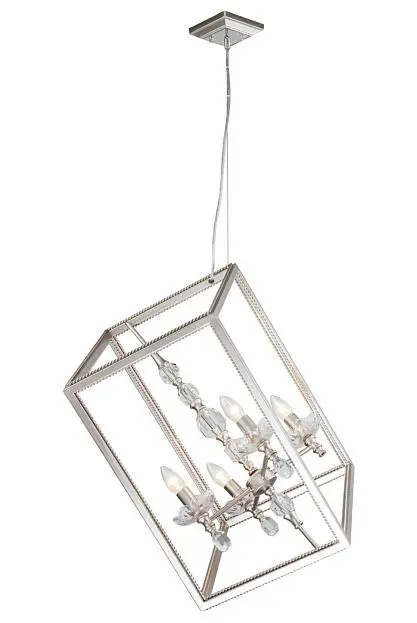 Подвесная люстра Lucia Tucci Inessa 3850.4 Silver Подвесная люстра Lucia Tucci Inessa 3850.4 Silver