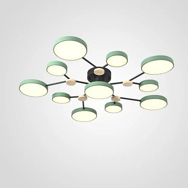 Потолочная Люстра Gamma D102 Green ImperiumLoft 223773-23