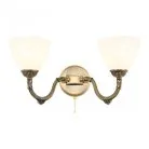 Бра с плафонами Arte Milano 347837/2W AB AM343837