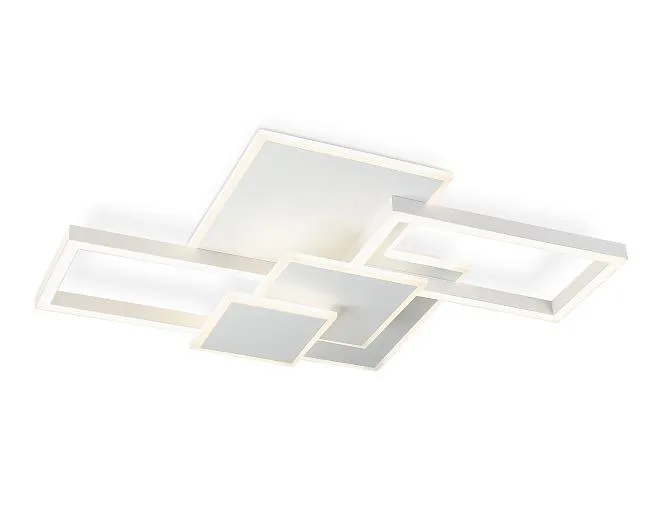 Потолочная люстра 95W 3000K-6400K 705*500*95 (ПДУ ИК) Ambrella light FA1031 ACRYLICA