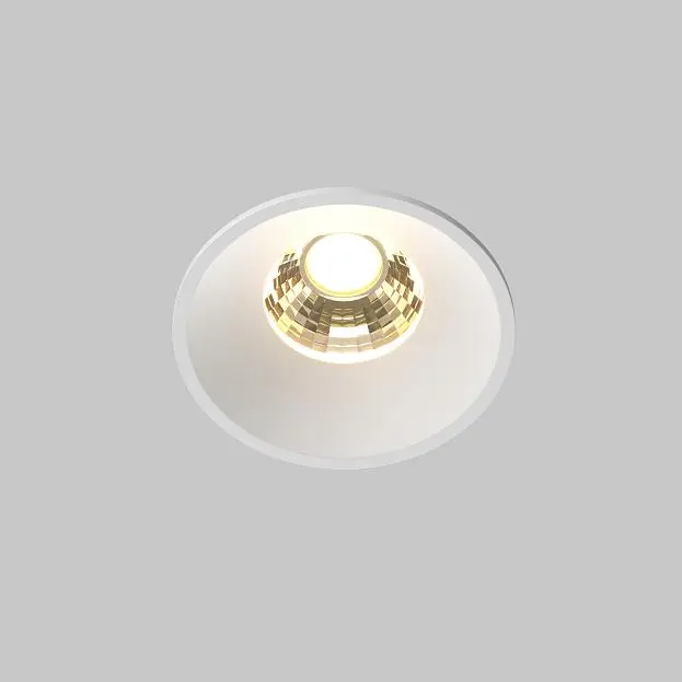 Встраиваемый светильник Technical Maytoni DL058-7W2.7K-W Round Встраиваемый светильник Technical Maytoni DL058-7W2.7K-W Round