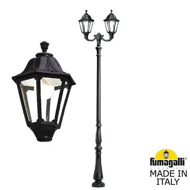 Парковый фонарь FUMAGALLI TABOR OFIR/NOEMI 2L E35.205.R20.AXH27 Парковый фонарь FUMAGALLI TABOR OFIR/NOEMI 2L E35.205.R20.AXH27
