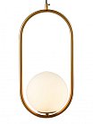 Подвесной светильник Natali Kovaltseva RENZO II 81418/1P GOLD SATIN LOFT