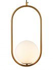 Подвесной светильник Natali Kovaltseva RENZO II 81418/1P GOLD SATIN LOFT
