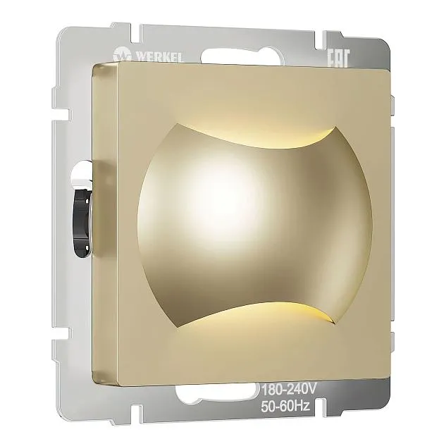Встраиваемая LED подсветка МУН (шампань) Werkel W1154511 a057496