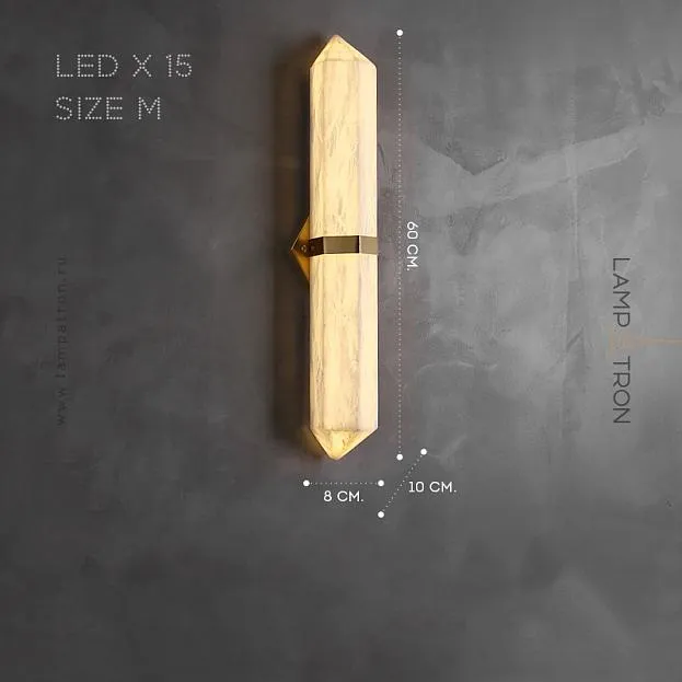 Бра ORTWIN Размер M. Цвет латунь Lampatron ortwin-brass-m 9061-25807 Бра ORTWIN Размер M. Цвет латунь Lampatron ortwin-brass-m 9061-25807