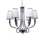 Хрустальная подвесная люстра Lumina Deco LDP 7008-6 WT Lorinta