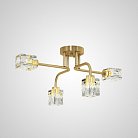 Потолочная люстра MICHAL L4 Brass ImperiumLoft 205610-23 michal01