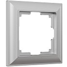 Рамка на 1 пост Werkel W0012206 (серебряный) a051030 Fiore