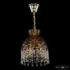 Подвесной светильник Bohemia Ivele Crystal 5478/22 G Amber/M-1F Drops