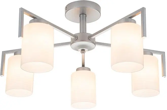 Потолочная люстра Escada 1142/5P Silver Style Потолочная люстра Escada 1142/5P Silver Style