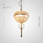 Подвесной светильник AMPLE Модель В. Lampatron 3040-7394