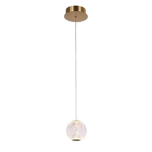 Подвесной светильник Delight Collection MD20001012-1A gold Elliot Diamante Подвесной светильник Delight Collection MD20001012-1A gold Elliot Diamante