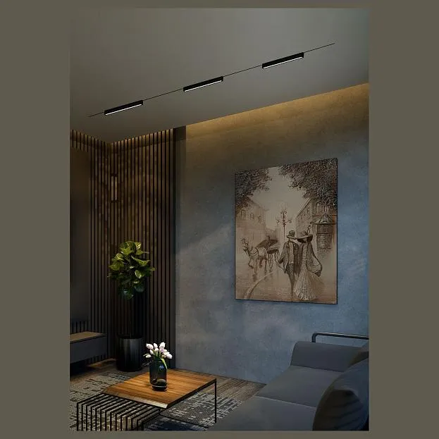 Трековый светильник низковольтный 12W 24V Wertmark WTL.O27.607.30.12