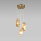 Подвесной светильник Eurosvet 50236/3 янтарный Prism a058960